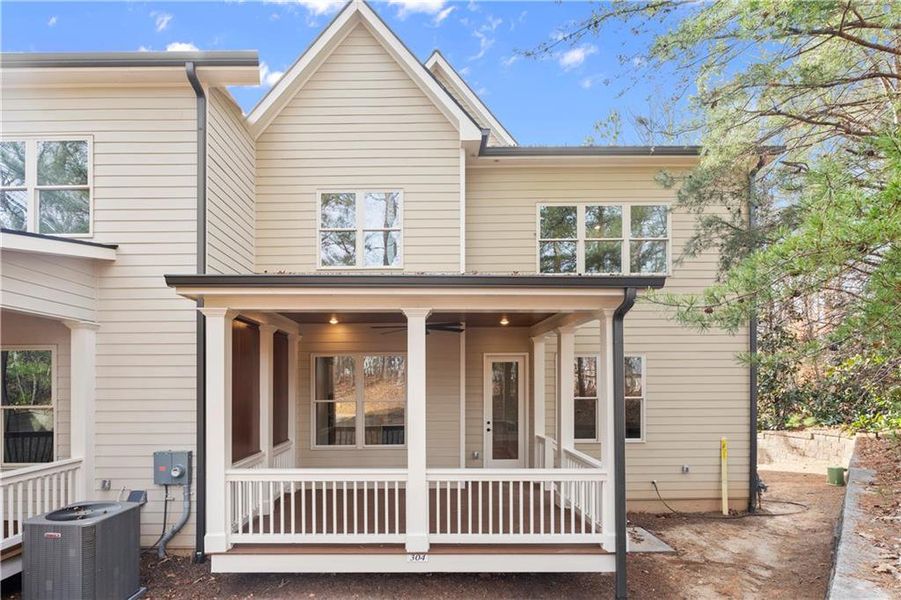 Exterior details and patio area of a home in , Canton (Image 3).