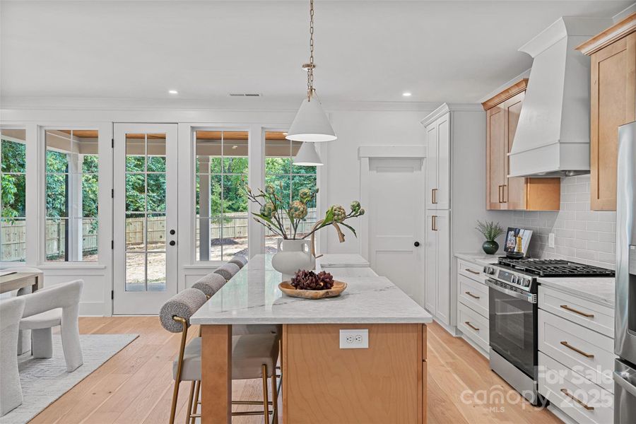Furnished interior view inside a new home in , Charlotte (Image 12).