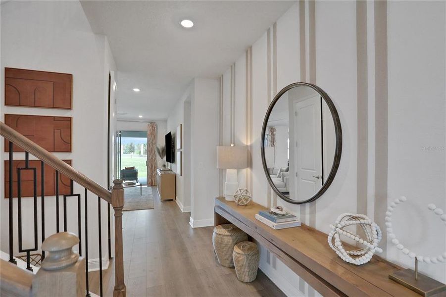 Furnished interior view inside a new home in Angeline, Land O' Lakes (Image 54).