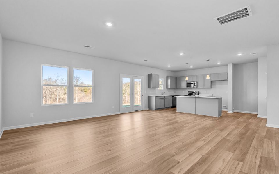 Spacious, unfurnished interior of a new home in Bell West, Kernersville (Image 16). Spacious, unfurnished interior of a new home in Bell West, Kernersville (Image 16).