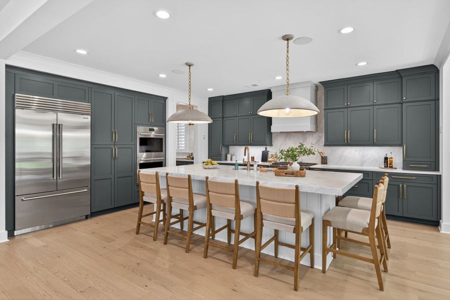 Representative furnished interior of a home built from the Laguna Sur by Classica Homes in Enclave at McKee, Charlotte (Image 40).