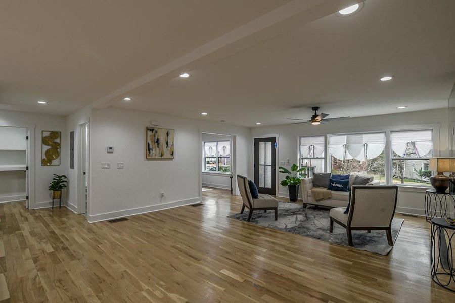 Furnished interior view inside a new home in , Atlanta (Image 7).