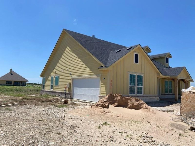 In-progress construction of a new home in Clear Sky Addition, Valley View, TX (Image 5).