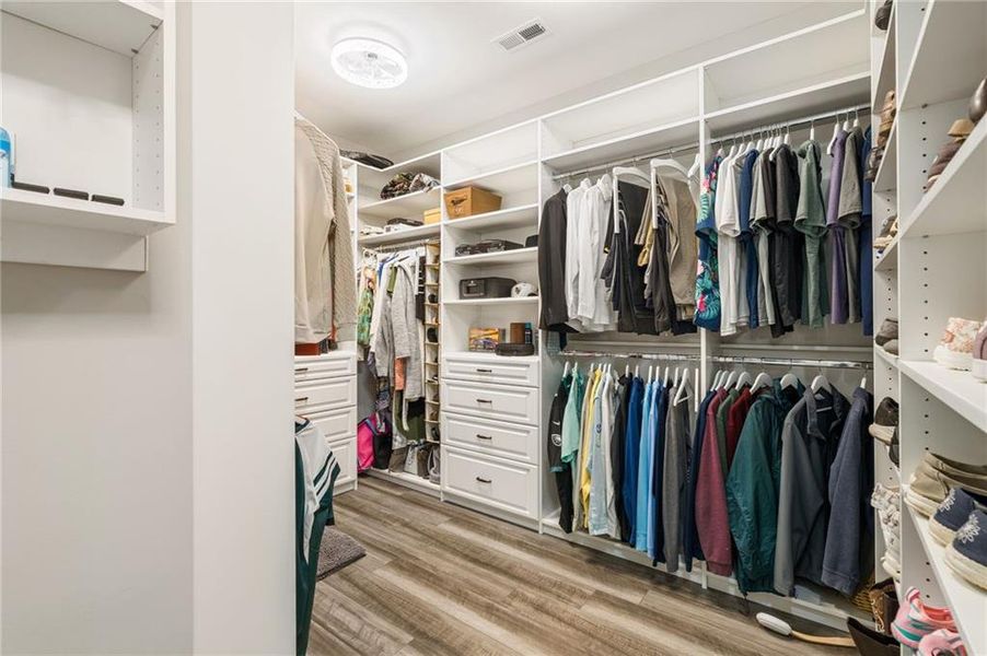 Furnished interior view inside a new home in Crescent Pointe at Great Sky, Canton (Image 33).
