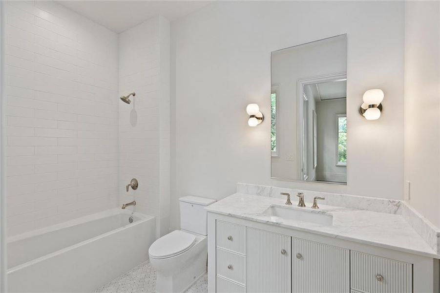 Furnished interior view inside a new home in , Atlanta (Image 48). Furnished interior view inside a new home in , Atlanta (Image 48).