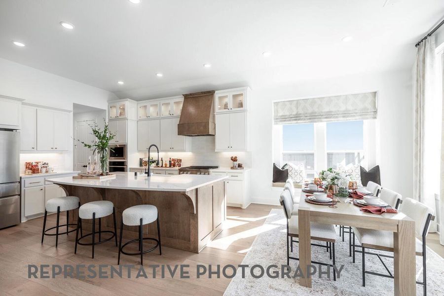 Furnished interior view inside a new home in Flora, Hutto (Image 13).