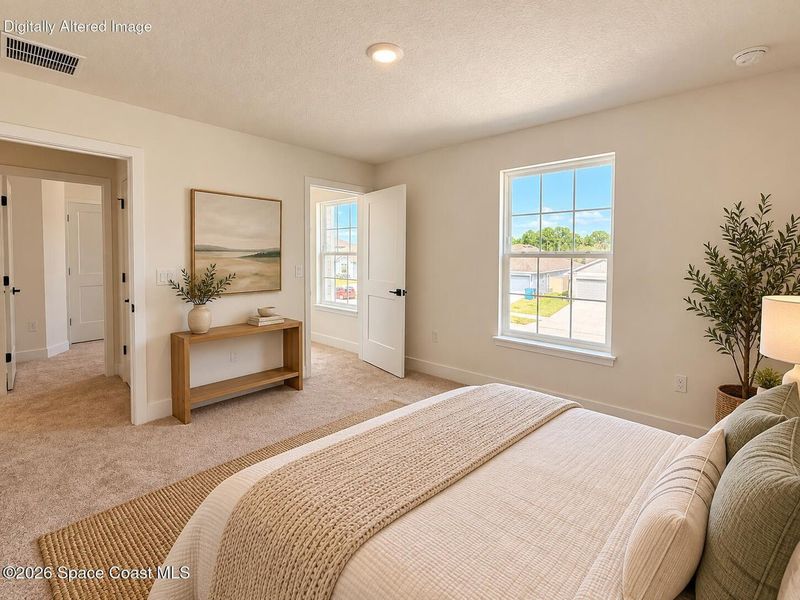 Furnished interior view inside a new home in St. John's Preserve, Palm Bay (Image 9).
