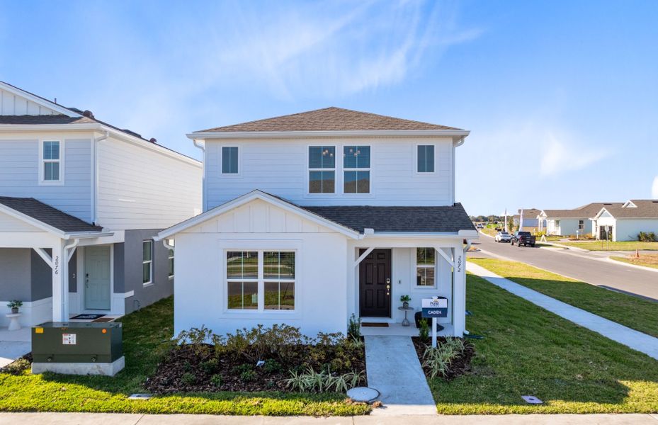 Representative exterior photo of a completed home built from the Caden by Pulte Homes in Tohoqua, Kissimmee, FL (Image 20).