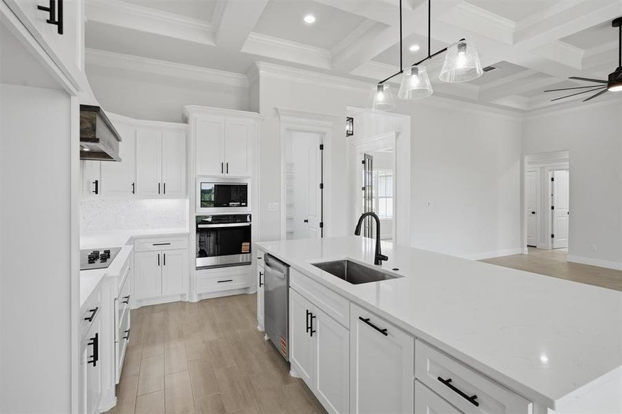 Furnished interior view inside a new home in , Weatherford (Image 11).