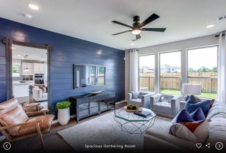 Interior photos- Photo of Pulte model home with same floor plan, not of actual home listed.