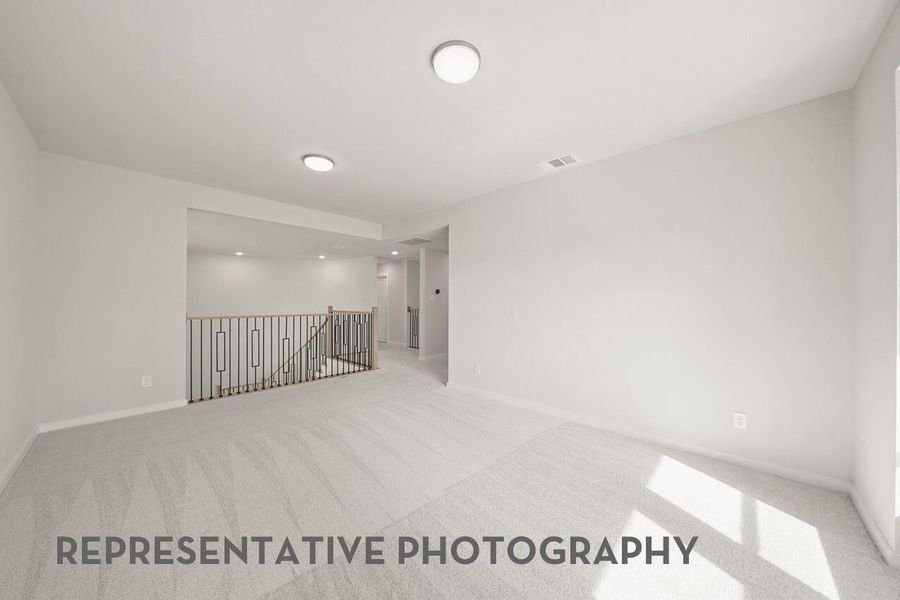 Spacious, unfurnished interior of a new home in The George, Richmond (Image 14).
