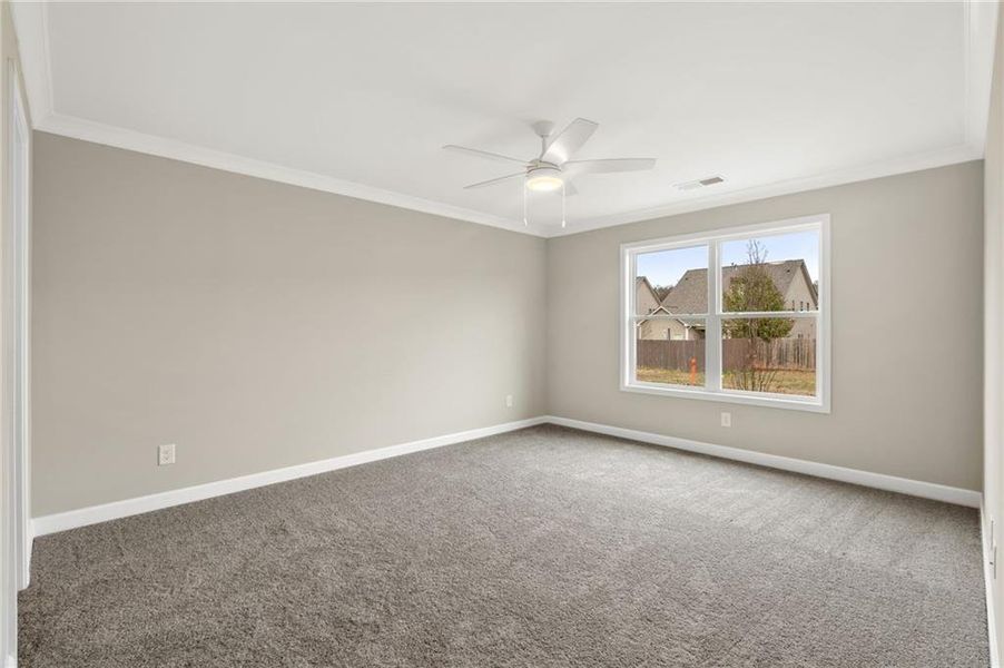 Spacious, unfurnished interior of a new home in Cherokee Township, Acworth (Image 22).