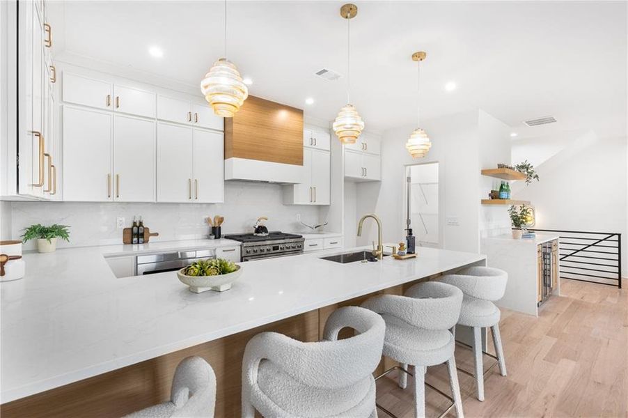 Furnished interior view inside a new home in , Smyrna (Image 10).
