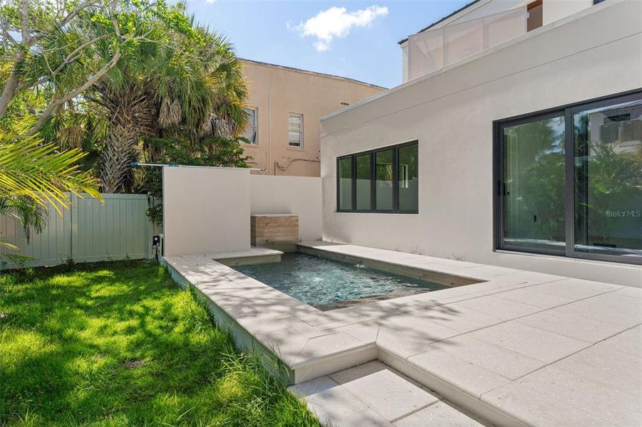 Exterior details and patio area of a home in , Sarasota (Image 38). Exterior details and patio area of a home in , Sarasota (Image 38).