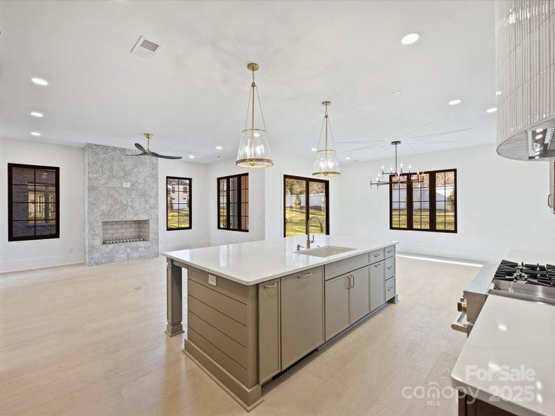 Furnished interior view inside a new home in , Charlotte (Image 18).