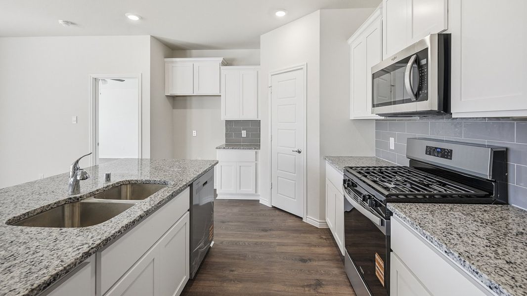 Furnished interior view inside a new home in Trailstone, Caddo Mills (Image 6).