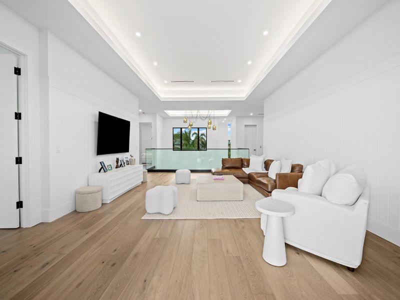 Furnished interior view inside a new home in , Lighthouse Point (Image 37).