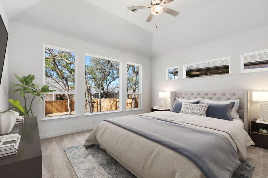 Primary Bedroom - Virtually Staged