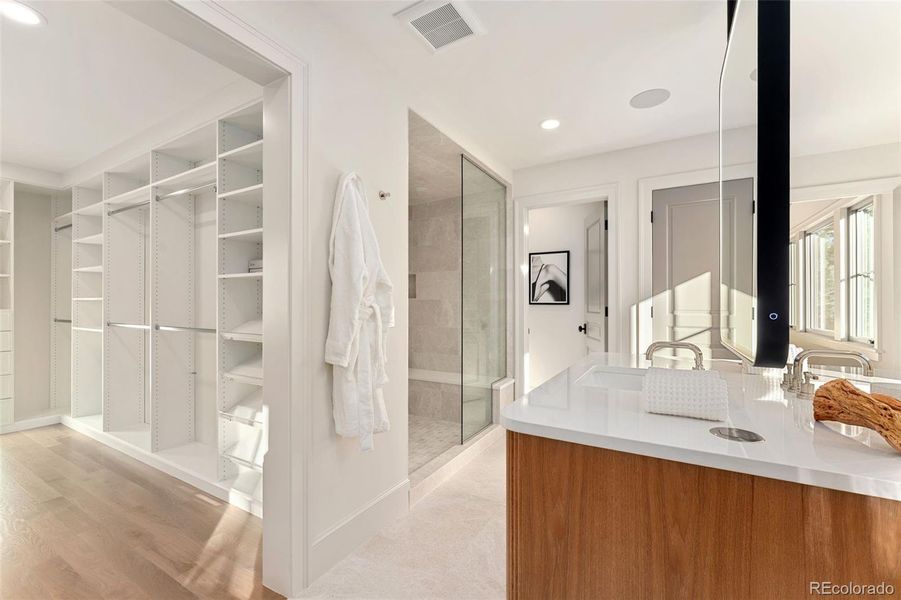 Furnished interior view inside a new home in , Denver (Image 11).