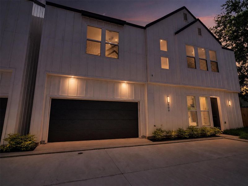 Front exterior of a new home in , Houston, TX, highlighting curb appeal (Image 28).