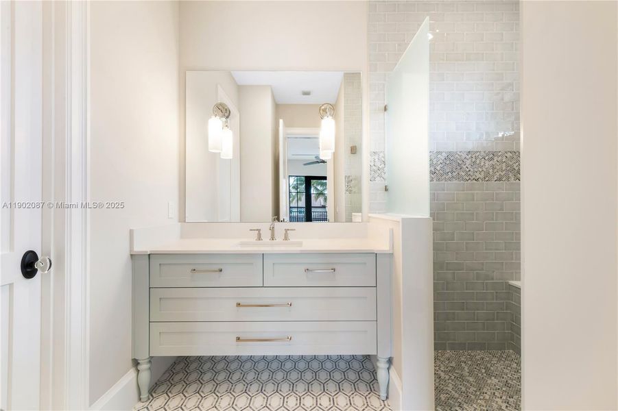 Furnished interior view inside a new home in , Fort Lauderdale (Image 9). Furnished interior view inside a new home in , Fort Lauderdale (Image 9).