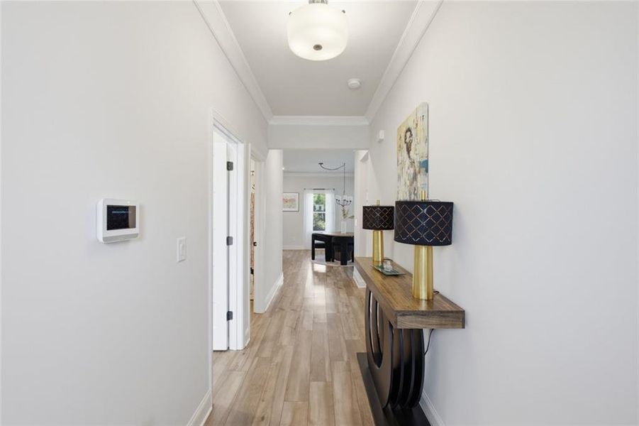Furnished interior view inside a new home in Westgate Estates, Loganville (Image 8).