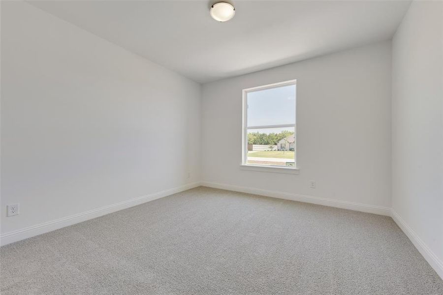 Empty room featuring carpet