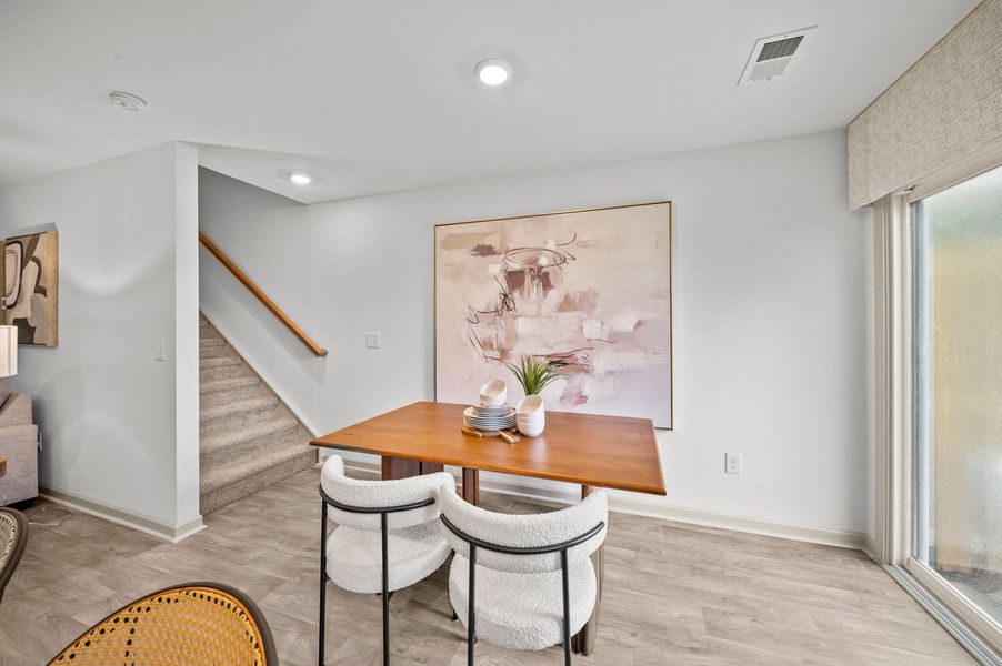 Furnished interior view inside a new home in Champions Village at Cherry Hill, Pendleton (Image 11).