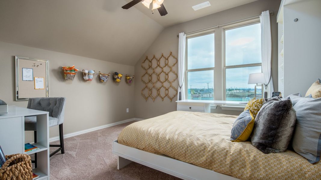 Representative furnished interior of a home built from the Verona by Epcon Communities in Ladera at Tavolo Park, Fort Worth (Image 12).