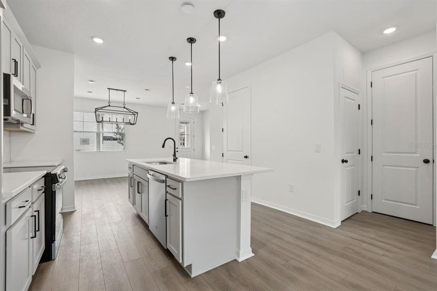 Furnished interior view inside a new home in Northlake at Ovation, Winter Garden (Image 8). Furnished interior view inside a new home in Northlake at Ovation, Winter Garden (Image 8).