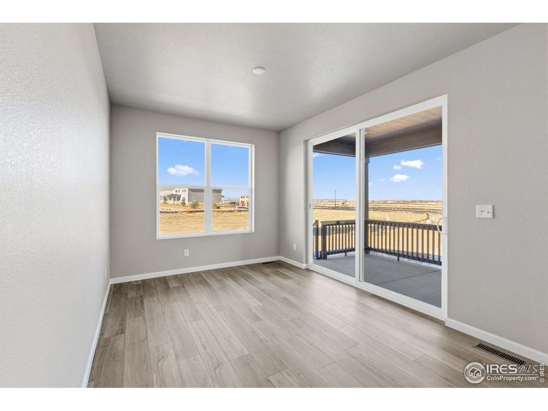Spacious, unfurnished interior of a new home in Cordovan, Longmont (Image 11). Spacious, unfurnished interior of a new home in Cordovan, Longmont (Image 11).