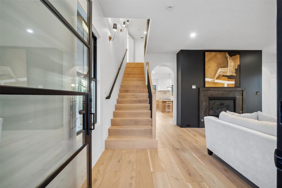 Example Photo from a previously completed home showing the quality of workmanship and attention to detail Heart Design & Construction brings to every project!