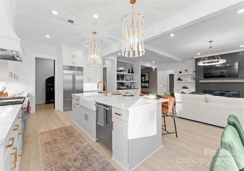 Furnished interior view inside a new home in , Wesley Chapel (Image 25).