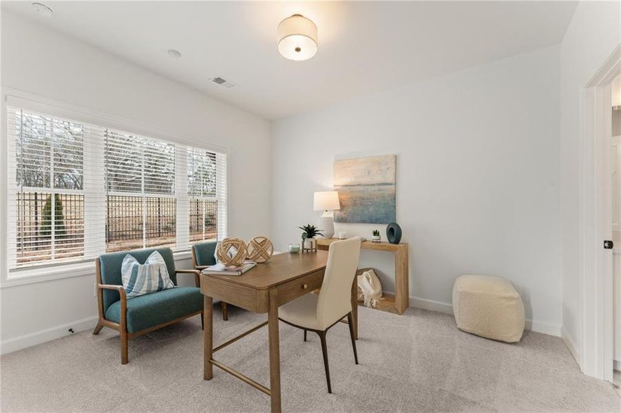 Furnished interior view inside a new home in Wilkins Walk, Mableton (Image 8).