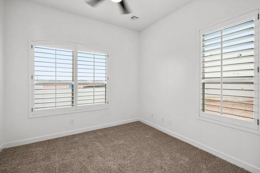 Representative unfurnished interior of a home built from the Scottsdale by LEH. Homes in Painted Sky, El Paso (Image 67). Representative unfurnished interior of a home built from the Scottsdale by LEH. Homes in Painted Sky, El Paso (Image 67).