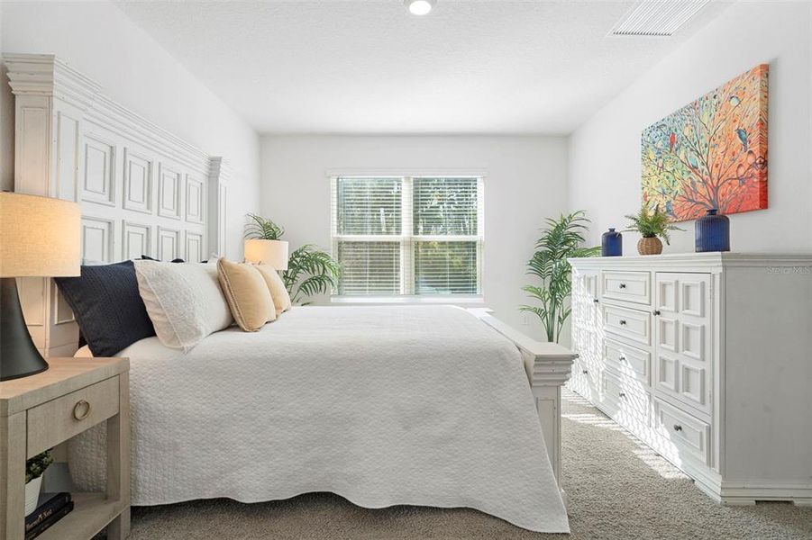 Furnished interior view inside a new home in Oak Leaf Preserve, New Smyrna Beach (Image 17). Furnished interior view inside a new home in Oak Leaf Preserve, New Smyrna Beach (Image 17).
