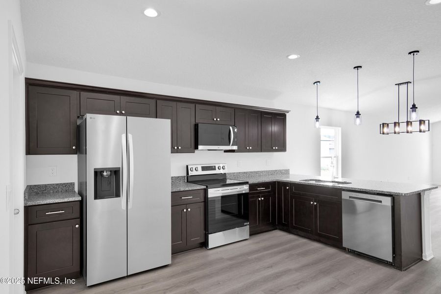 Furnished interior view inside a new home in , Green Cove Springs (Image 10).
