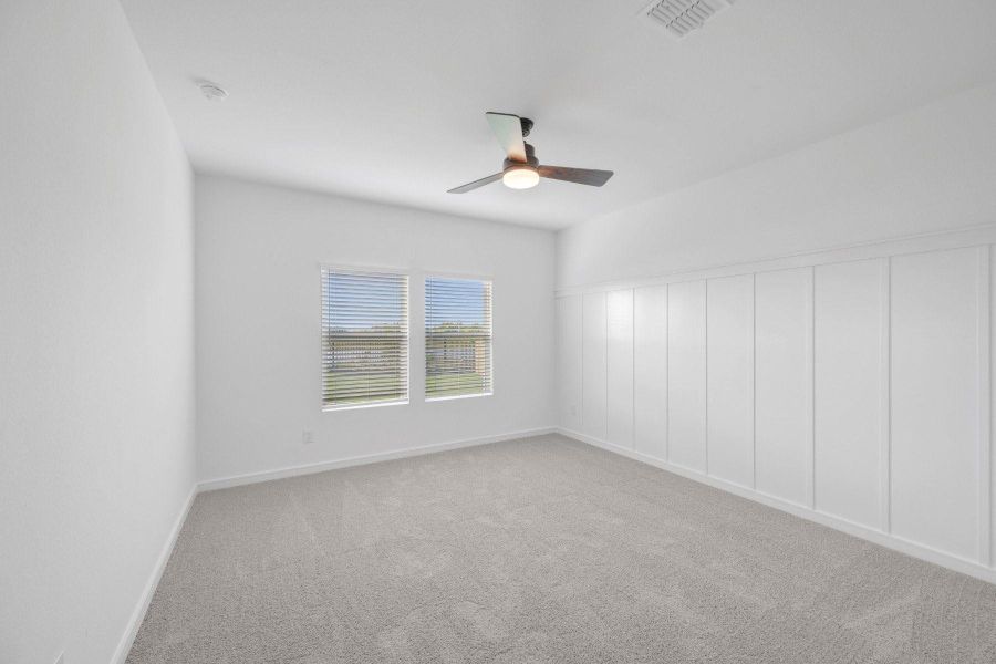 Spacious primary suite (*Photo not of actual home and used for illustration purposes only.)