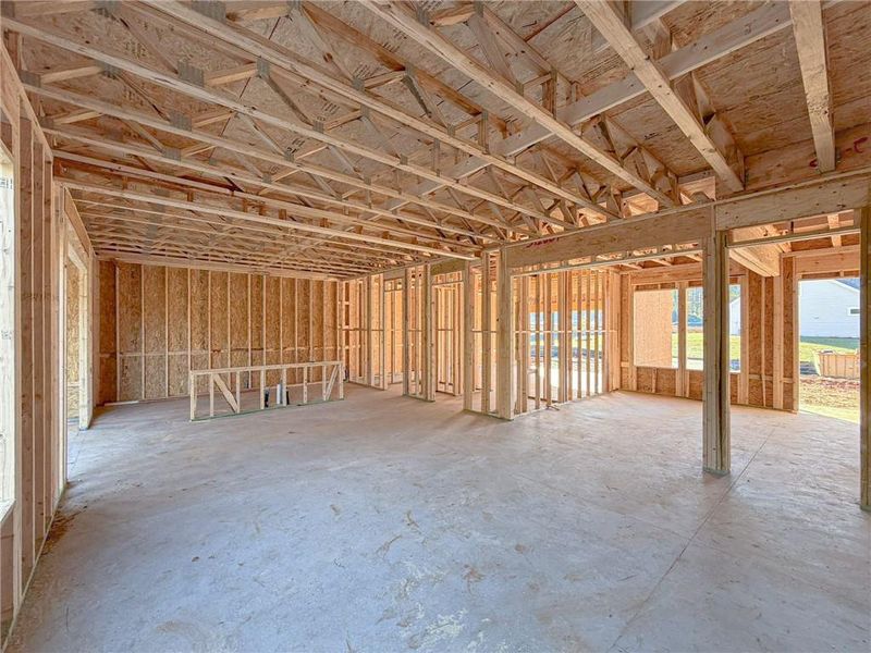 In-progress construction of a new home in Ashbury Commons, Powder Springs, GA (Image 32).