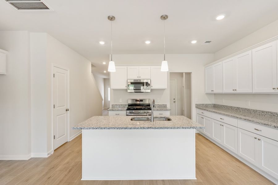 Furnished interior view inside a new home in Edwards Station, Taylors (Image 10).