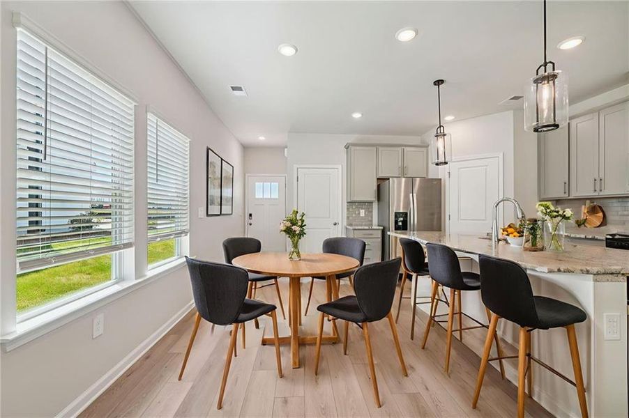 Furnished interior view inside a new home in , Conyers (Image 6).