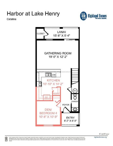 Catalina - First Floor