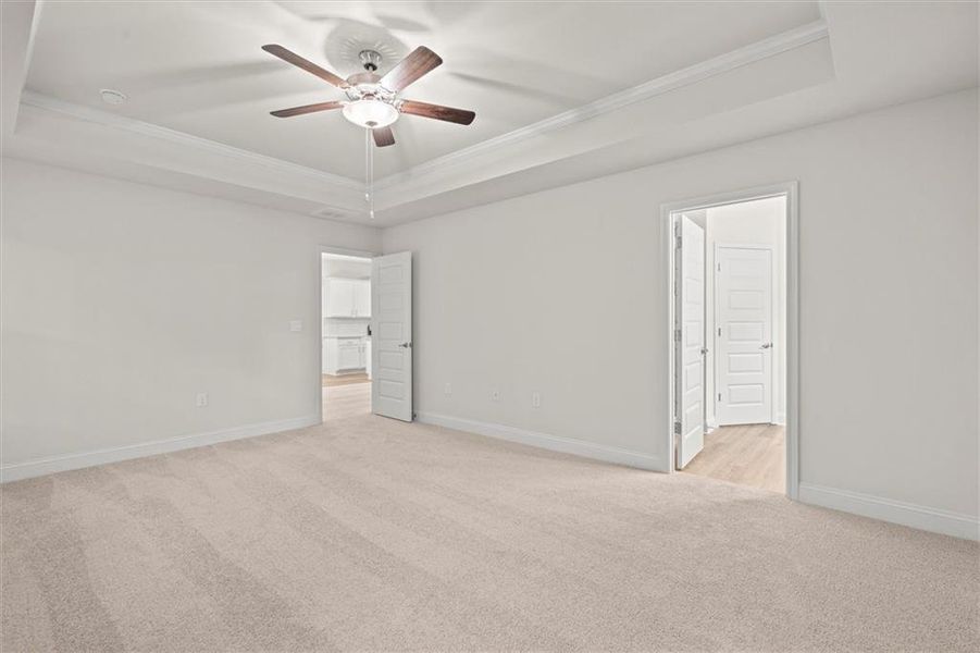 Spacious, unfurnished interior of a new home in Canterbury Villas, Carrollton (Image 25).