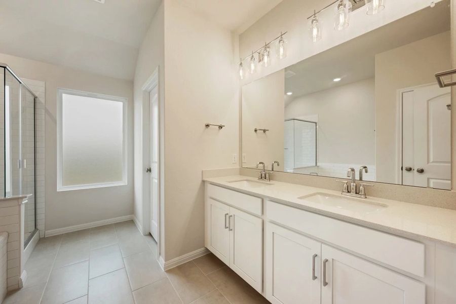 Furnished interior view inside a new home in Covered Bridge, Hutto (Image 12).