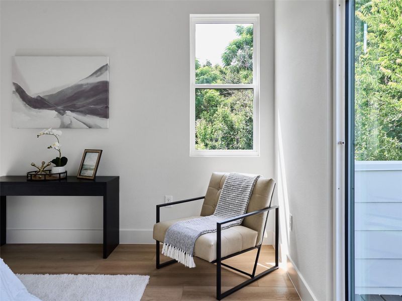 Furnished interior view inside a new home in , Austin (Image 17).