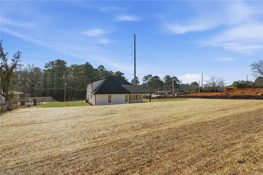Exterior details and patio area of a home in , Stone Mountain (Image 30).