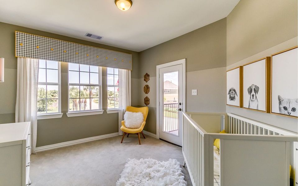 Furnished interior view inside a new home in Marvida, Cypress (Image 31).