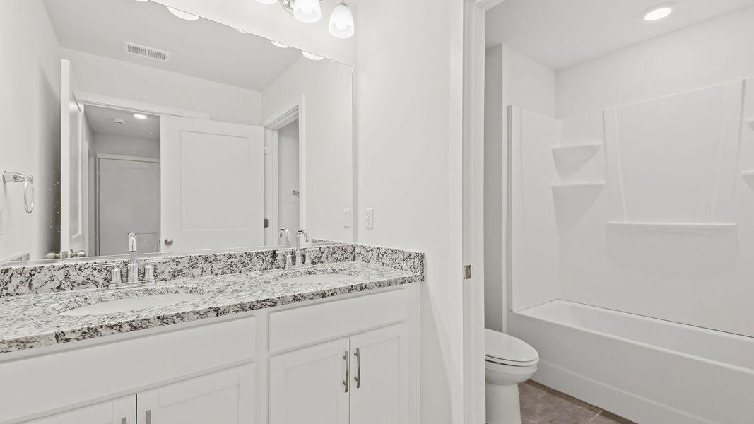 Furnished interior view inside a new home in Pleasant Grove, Weaverville (Image 7).
