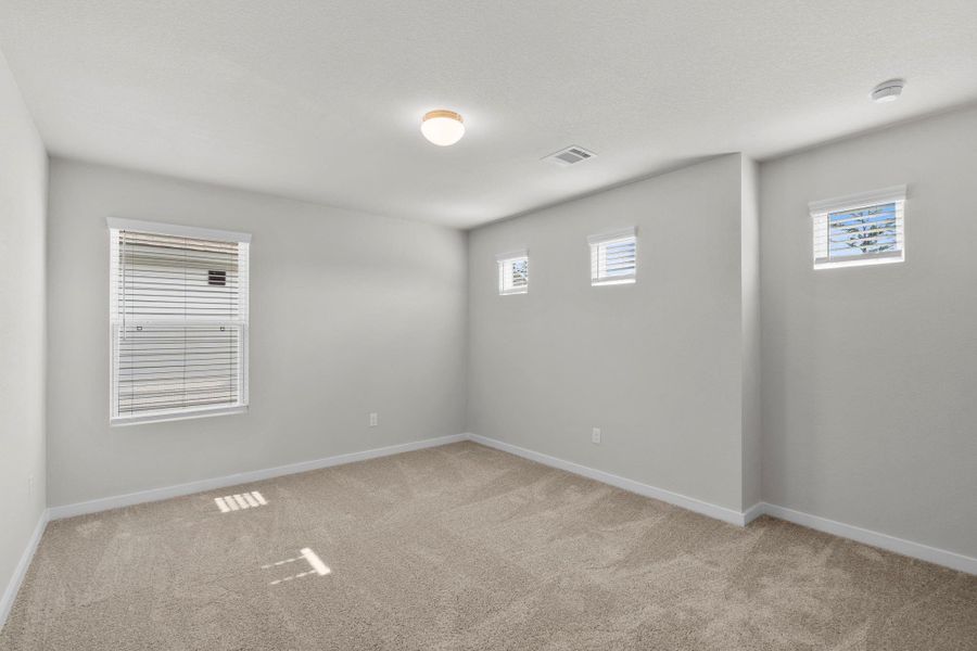 Spacious, unfurnished interior of a new home in Cypresswood Landing, Humble (Image 29).