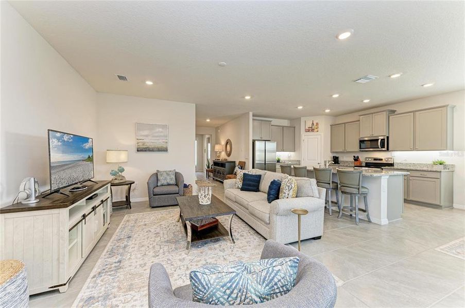 Furnished interior view inside a new home in Coddington, Bradenton (Image 15). Furnished interior view inside a new home in Coddington, Bradenton (Image 15).